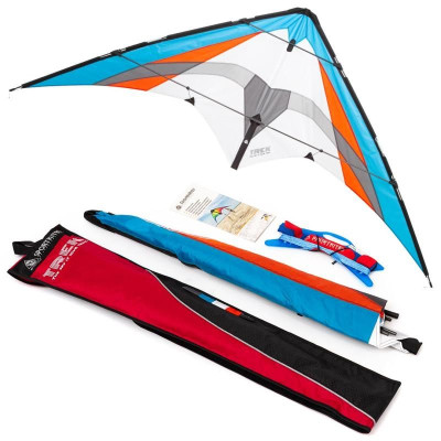 Invento sport irányítható kite Trek-Kite 86x197cm SZETT vezérlőzsinórokkal