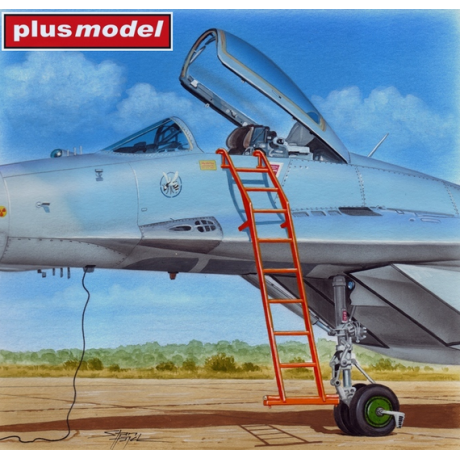 Plus Model AL4087 létra Mig-29-hez 1:48