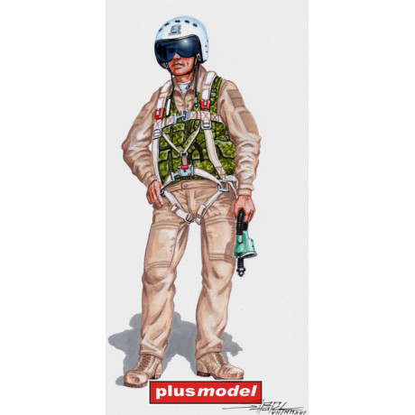 Plus Model AL4065 Pilot Su-27 1:48