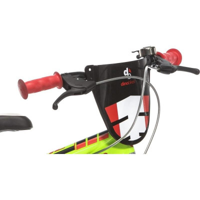 DINO Bikes - Dětské kolo 12" zelené/černé