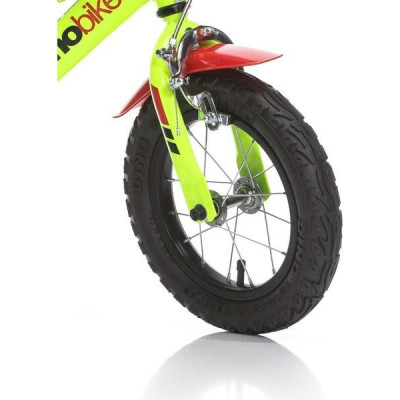 DINO Bikes - Dětské kolo 12" zelené/černé