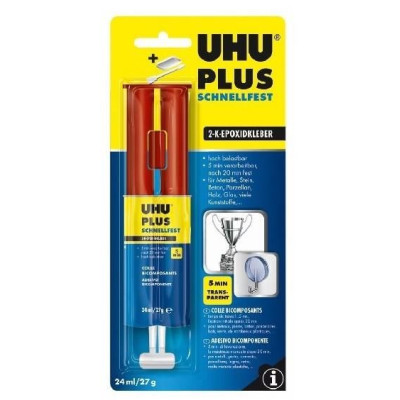 UHU PLUS 5 min schnellfest EPOXY 24ml/27g v dávkovači