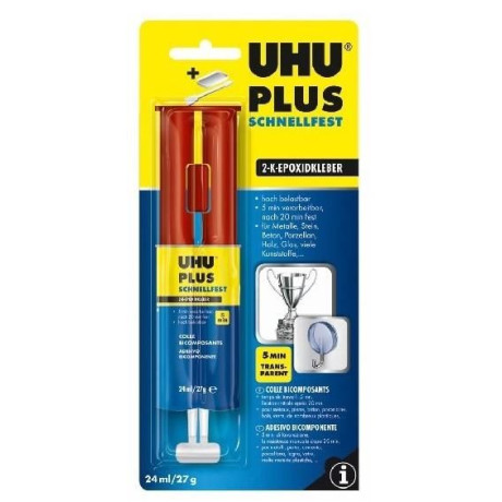 UHU PLUS 5 min schnellfest EPOXY 24ml/27g v dávkovači