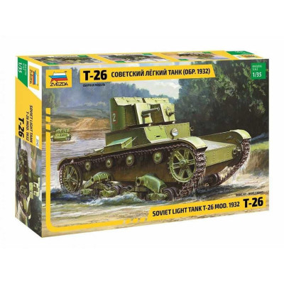 Model Kit tank 3542 - T-26 Version 1932 (1:35)