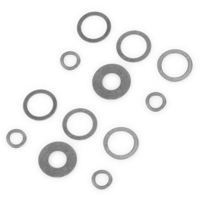 S10 Blast - Ocelové podložky diferenciálu, 2 sety