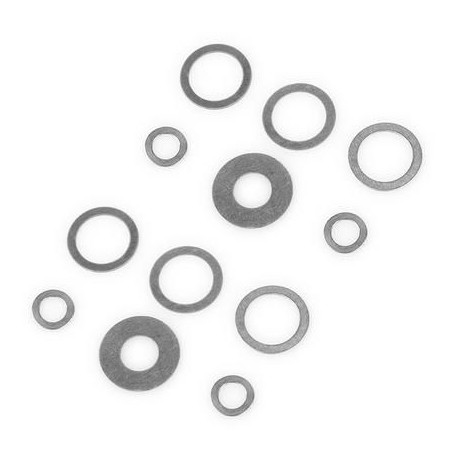 S10 Blast - Ocelové podložky diferenciálu, 2 sety