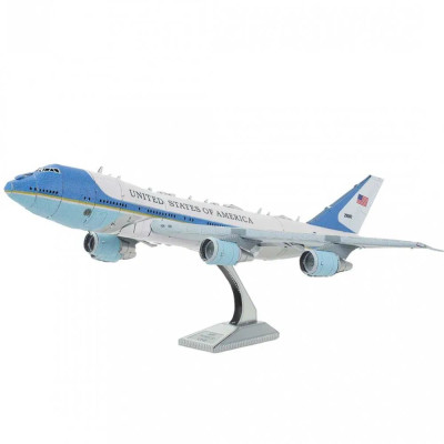Metal Earth luxus acél Air Force One építőkészlet