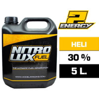 30% nitrometán tartalmú műrepülő helikopterekhez való üzemanyag. 5 literes kiszerelés.