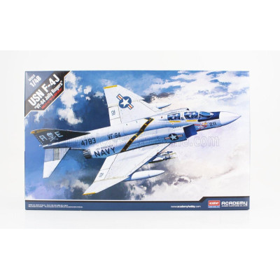 ACADEMY McDONNEL DOUGLAS F-4J VF-84 JOLLY ROGERS PHANTOM II MILITARY AIRPLANE 1/48