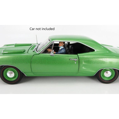 AMERICAN DIORAMA FIGURES MAN - HAZMAT CREW FIGURE III - BLUE 1/18