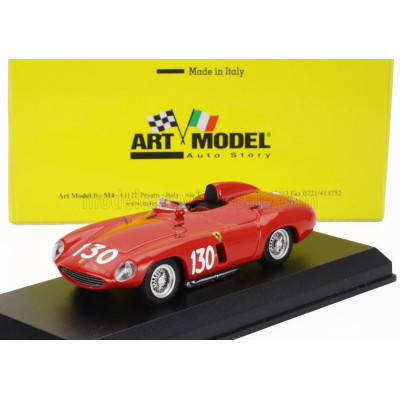 ART MODEL FERRARI 750 MONZA SPIDER s/n.0578 N 130 WINNER CIRCUITO DEL MUGELLO 1955 UMBERTO MAGLIOLI - RED 1/43
