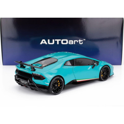 AUTOART LAMBORGHINI HURACAN LP640-4 PERFORMANTE 2017 - BLUE 1/12