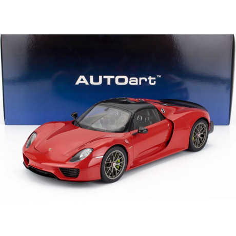 AUTOART PORSCHE 918 SPYDER WEISSACH PACKAGE 2013 - RED 1/12