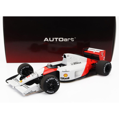 AUTOART McLAREN F1  MP4/6 HONDA  N 2 JAPAN GP 1991 GERARD BERGER - WHITE RED 1/18