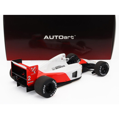 AUTOART McLAREN F1  MP4/6 HONDA  N 2 JAPAN GP 1991 GERARD BERGER - WHITE RED 1/18