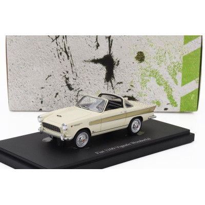 AUTOCULT FIAT 1200 VIGNALE WONDERFUL ITALY 1958 - IVORY 1/43
