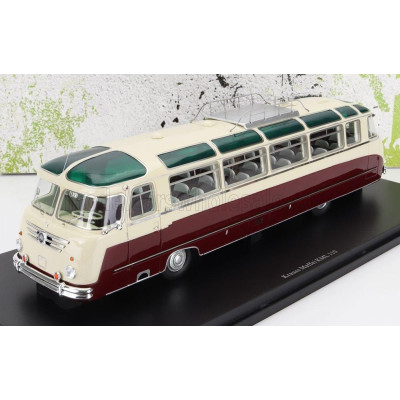 AUTOCULT KRAUS MAFFEI AUTOBUS KML 110 GERMANY 1959 - RED IVORY 1/43