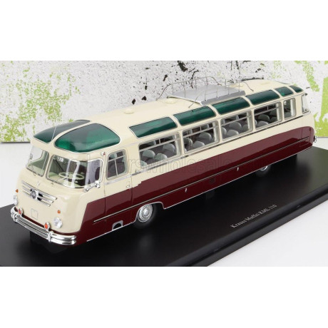 AUTOCULT KRAUS MAFFEI AUTOBUS KML 110 GERMANY 1959 - RED IVORY 1/43