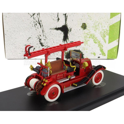 AUTOCULT RENAULT TYPE LO FIRE ENGINE TRUCK FRANCE 1926 - RED 1/43