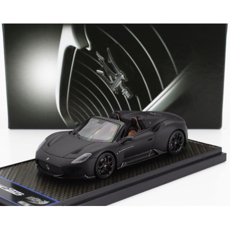 BBR MODELS MASERATI MC20 CIELO SPIDER 2022 - BIRDCAGE RIMS - NERO OPACO - MATT BLACK 1/43