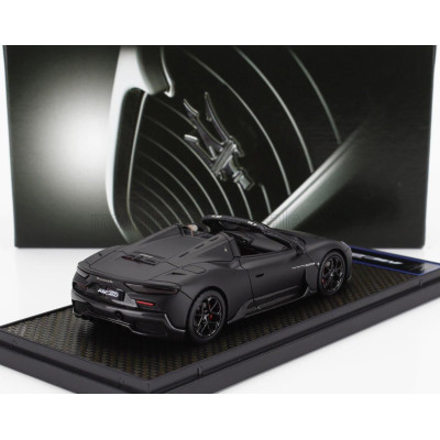 BBR MODELS MASERATI MC20 CIELO SPIDER 2022 - BIRDCAGE RIMS - NERO OPACO - MATT BLACK 1/43