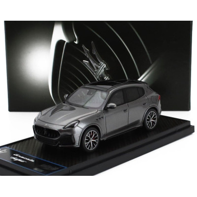 BBR MODELS MASERATI GRECALE TROFEO SUV 2022 - GRIGIO LAVA - GREY MET 1/43