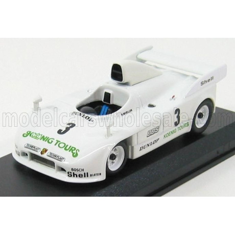 BEST MODEL PORSCHE 908/4 N 3 NURBURGRING 1971 - WHITE 1/43