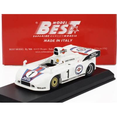 BEST MODEL PORSCHE PORSCHE 908/4 TEAM MARTINI RACING N 1 PRESS 1978 - WHITE 1/43