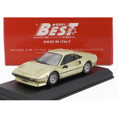 BEST MODEL FERRARI 308 GTB 1975 - 50th ANNIVERSARY - GOLD MET 1/43