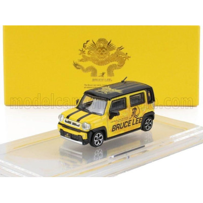 BM CREATIONS SUZUKI HUSTLER BRUCE LEE 2023 - YELLOW BLACK 1/64