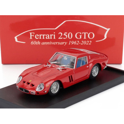 BRUMM FERRARI 250 GTO COUPE PROVA MODENA 1962 - RED 1/43