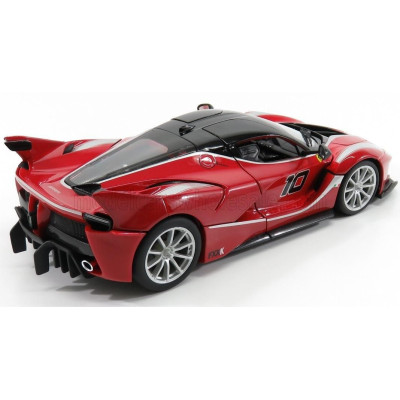 BURAGO FERRARI FXX-K N 10 2015 - RED BLACK 1/18