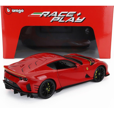 BURAGO FERRARI 812 COMPETIZIONE 2021 - ROSSO CORSA - RED 1/18