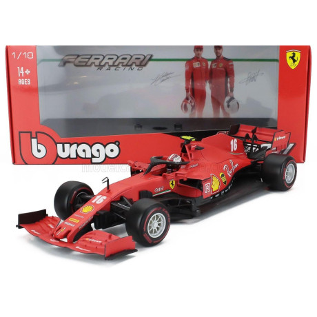 BURAGO FERRARI F1  SF1000 TEAM SCUDERIA FERRARI MISSION WINNOW N 16 2nd AUSTRIAN GP 2020 C.LECLERC - WITH SOFT RED WHEELS - MATT