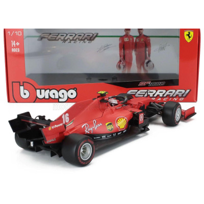 BURAGO FERRARI F1  SF1000 TEAM SCUDERIA FERRARI MISSION WINNOW N 16 2nd AUSTRIAN GP 2020 C.LECLERC - WITH SOFT RED WHEELS - MATT