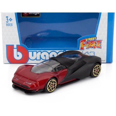 BURAGO ANTA SPORTIVA 2024 - RED BLACK 1/43