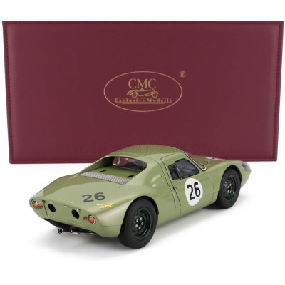CMC PORSCHE 904 CARRERA GTS ch.904-025 N 26 SILVERSTONE INTERNATIONAL GRAND TOURING 1964 INNES IRELAND - GREEN 1/18