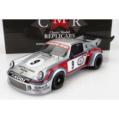 CMR PORSCHE 911 930 CARRERA RSR TURBO 2.1L TEAM MARTINI & ROSSI RACING N 9 2nd 6h WATKINS GLEN 1974 G.V.LENNEP - H.MULLER - SILV