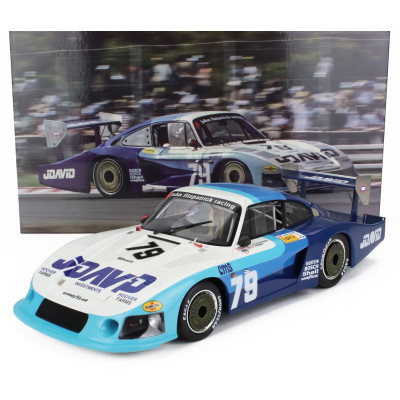 CMR PORSCHE 935/81 2.7L F6 TURBO MOBY DICK TEAM JOHN FITZPATRICK N 79 24h LE MANS 1982 JOHN FITZPATRICK - DAVID HOBBS - BLUE WHI