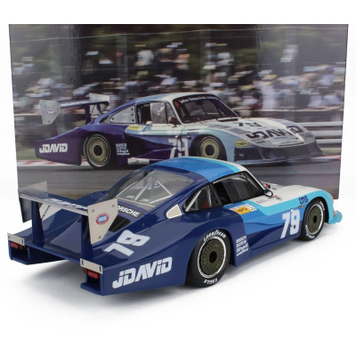 CMR PORSCHE 935/81 2.7L F6 TURBO MOBY DICK TEAM JOHN FITZPATRICK N 79 24h LE MANS 1982 JOHN FITZPATRICK - DAVID HOBBS - BLUE WHI