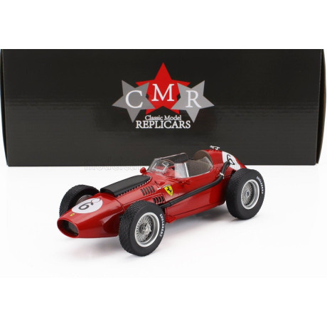 CMR FERRARI F1  DINO 246 N 6 2nd MOROCCO GP MIKE HAWTHORN 1958 WORLD CHAMPION - RED 1/18