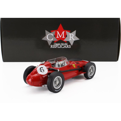 CMR FERRARI F1  DINO 246 N 6 2nd MOROCCO GP MIKE HAWTHORN 1958 WORLD CHAMPION - RED 1/18