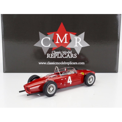 CMR FERRARI F1  DINO 156 SHARKNOSE N 4 WORLD CHAMPION WINNER BELGIAN GP PHIL HILL 1961 - RED 1/18