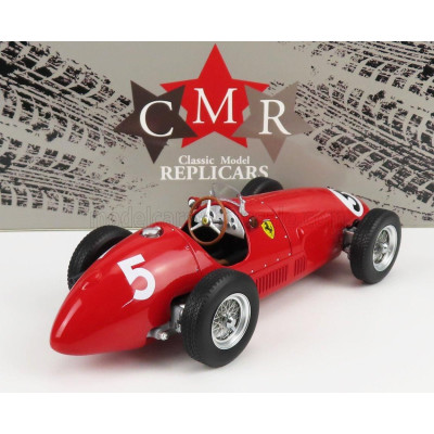 CMR FERRARI F1 500 F2 SCUDERIA FERRARI N 5 WINNER BRITISH GP WORLD CHAMPION 1953 ALBERTO ASCARI - RED 1/18