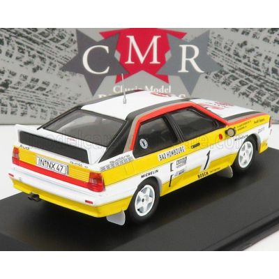 CMR AUDI SPORT QUATTRO A2 TEAM AUDI SPORT (night version) N 1 WINNER RALLY MONTECARLO 1984 WALTER ROHRL - CHRISTIAN GEISTDORFER