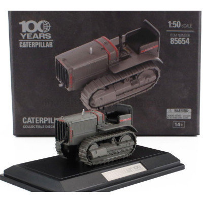 DM MODELS CATERPILLAR TWENTY CINGOLATO - TRACTOR - GREY 1/50