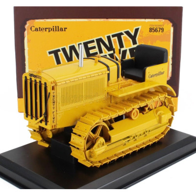 DM MODELS CATERPILLAR TWENTY FIVE CINGOLATO - TRACTOR - YELLOW 1/16