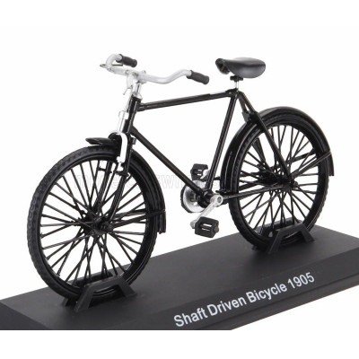 EDICOLA BICICLETTA SHAFT DRIVEN BICYCLE 1905 - BLACK SILVER 1/15