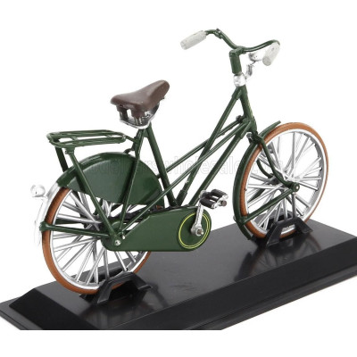 EDICOLA BICICLETTA LOCOMOTIEF BICYCLE 1950 - GREEN WHITE 1/15