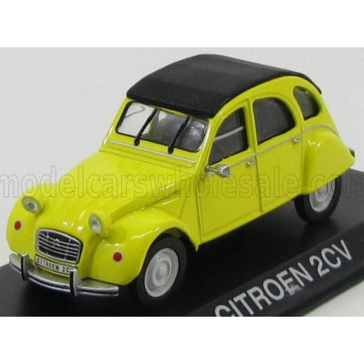 EDICOLA CITROEN 2CV 1957 - YELLOW 1/43